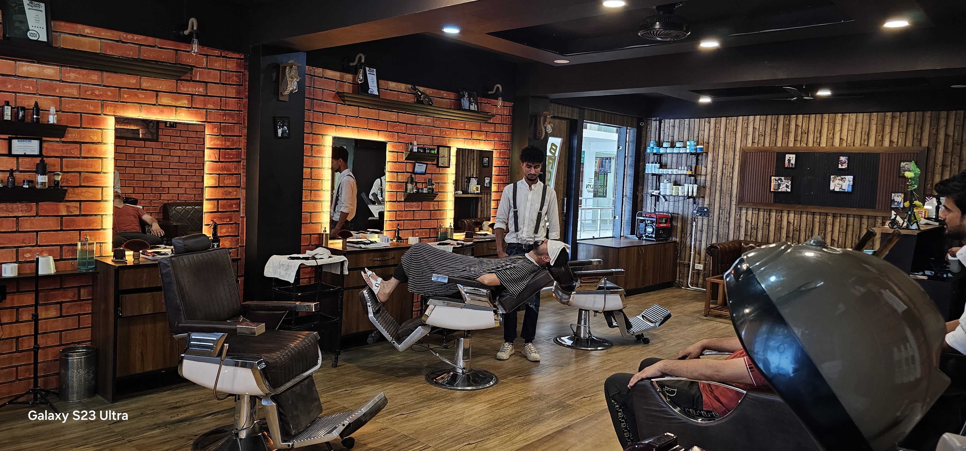 Brooklyn Barbershop Interior